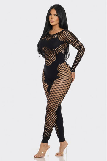 Long Sleeve Seamless Jumpsuit