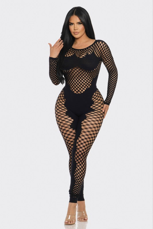 Long Sleeve Seamless Jumpsuit