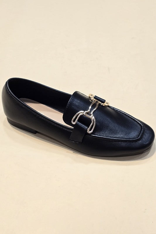 Metal Buckle Loafers J.P ORIGINALS