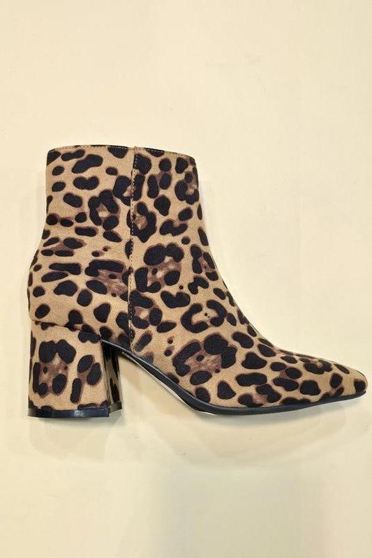 Ankle Bootie with Short Heel