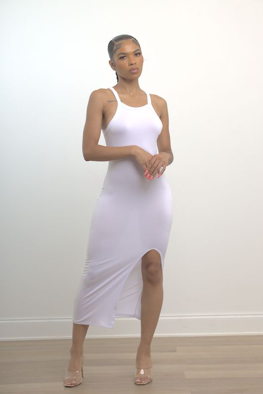 Square Neck Tank Dress