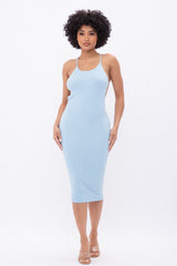 X Back Midi Dresses