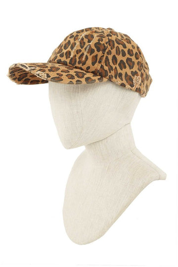 Leopard Printed Cap