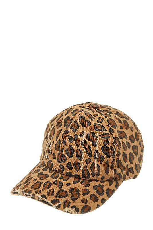 Leopard Printed Cap