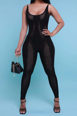 Disco Pointelle Jumpsuit