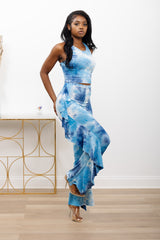 Tie Dye Ruffle Set