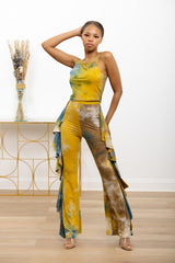 Tie Dye Ruffle Set