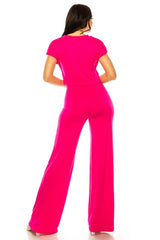 Wide Leg Pants Set