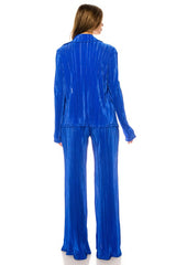Three Piece Pleated Set