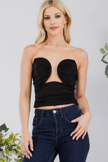 Cut Out and Wired Tube Top