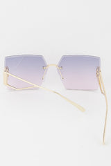 Modern Butterfly Gradient Sunglasses