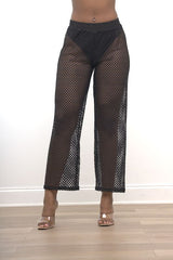 See Through Fishnet Pants