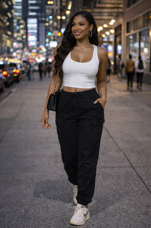 Unleash your edge with jogger pants that refuse to play it safe. 