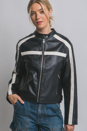 Vegan Leather Jacket
