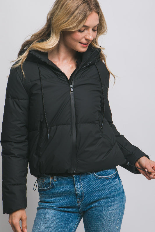 Long Sleeve Padded Puffer Jacket