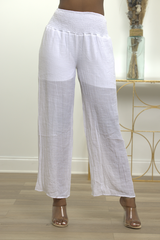 Solid Gauze Pants