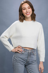 Cropped Sweater Top