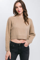 Cropped Sweater Top