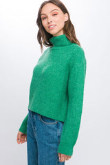 Turtleneck Relaxed Fit Sweater