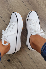 Thick Sole Platform Sneakers