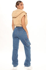 Cargo Denim Jeans