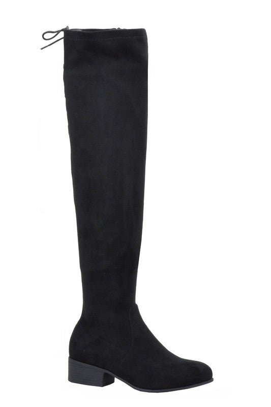 Over The Knee Faux Suede Boot