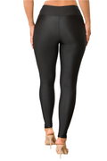 High Waist Shiny Leggings LETS GO APPAREL