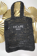Large Crochet Tote Escape Mode Bag