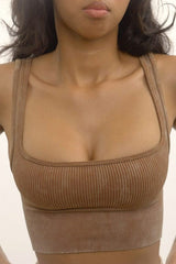 Mineral Wash Seamless Top