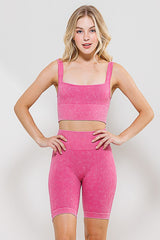 Mineral Wash Seamless Top