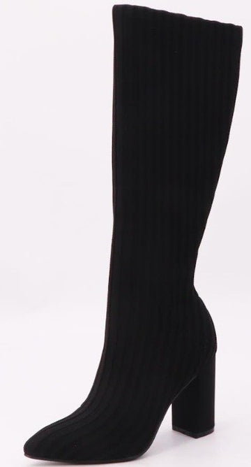 Stretch Knit Boot