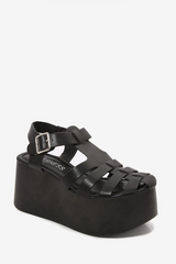 Thick Sole Buckle Sandal