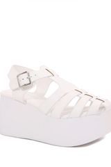 Thick Sole Buckle Sandal