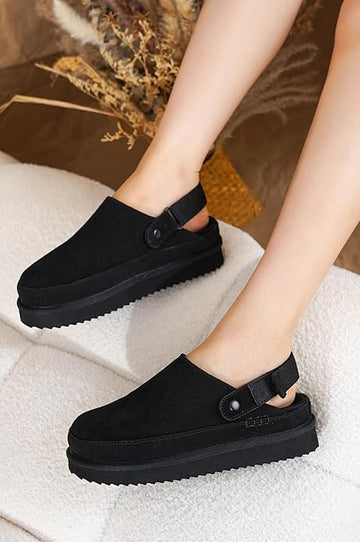 Lady Fur-Lined Slip On Shoe