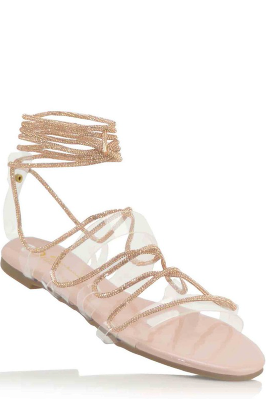 Round Toe Strappy Shoe