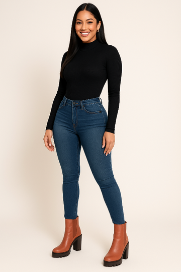 Lug Sole Chunky Heel Ankle Bootie