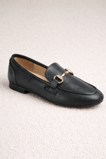 Women's Horsebit Pointy Toe Flat Loafers