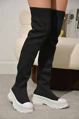 Thigh High Sneaker Boot