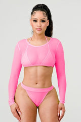 2 Piece Bikini With Cover Up