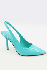 Colorful Slingback Heel