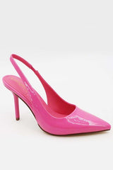 Colorful Slingback Heel