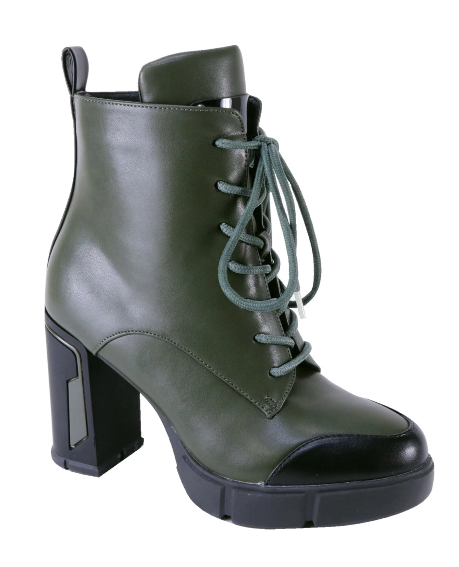 Platform Combat Bootie SUMMER RIO CORP