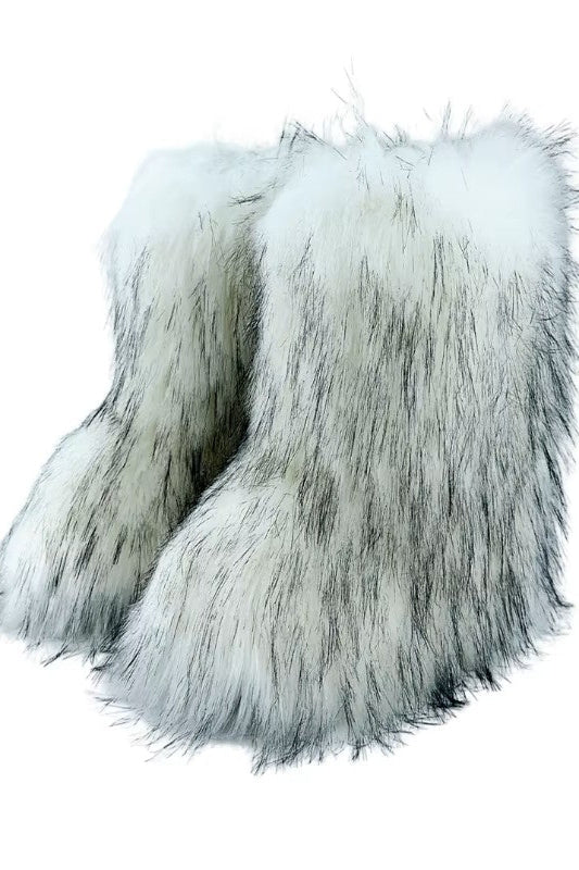 Fuzzy Fur Boots