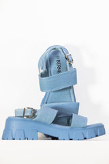 Thick Sole Strap Slide