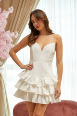 Off Shoulder Ruffle Dress