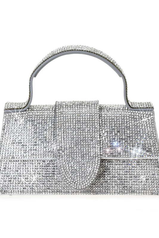 Chic Rhinestone Bag with Handle JOSEPH DAREZZO