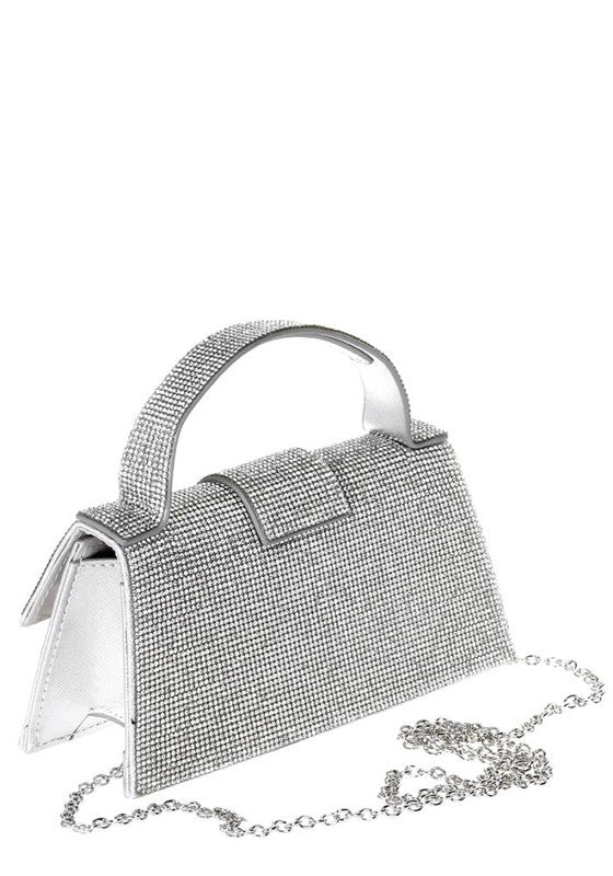 Chic Rhinestone Bag with Handle JOSEPH DAREZZO