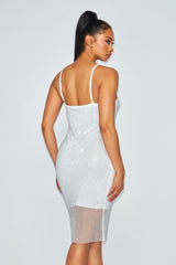 Jewel Spaghetti Strap Dress