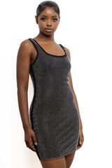 Chic Rhinestone Dress