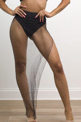Fishnet Jewel Skirt